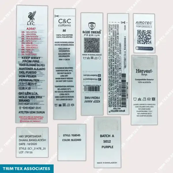 Satin Care Labels