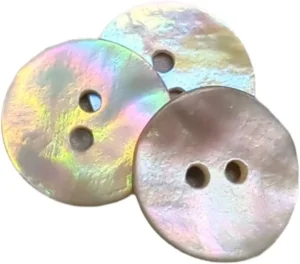 Custom Shell Buttons for Designer Clothing