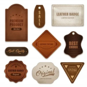 Leather Badge-Best Garments Accessories Manufacturer And Supplier In Bangladesh