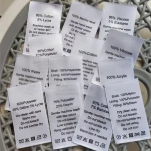 Satin care Label-Best Garments Accessories manufacturer and supplier company In Bangladesh